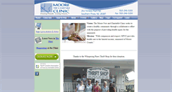 Desktop Screenshot of moorefreecare.org